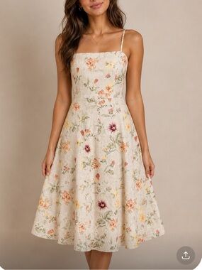 NWT Anthropologie O.P.T Khalani Linen Dress - 4